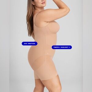 NEW Honeylove Superpower Shorts Shapewear Sand Tan Plus Size 3X NWT